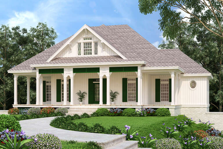 House Plan House Plan #24839 Front Elevation 
