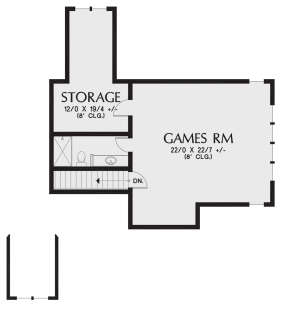 Second Floor for House Plan #2559-00886
