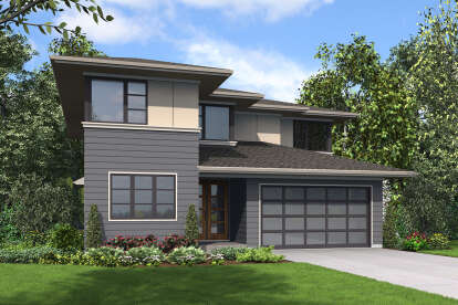 4 Bed, 2 Bath, 2884 Square Foot House Plan - #2559-00889