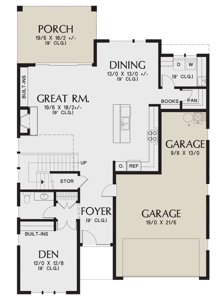 House Plan House Plan #24844 Drawing 1