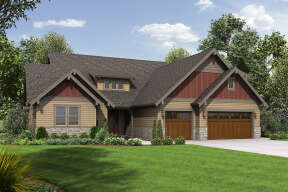 Craftsman House Plan #2559-00890 Elevation Photo