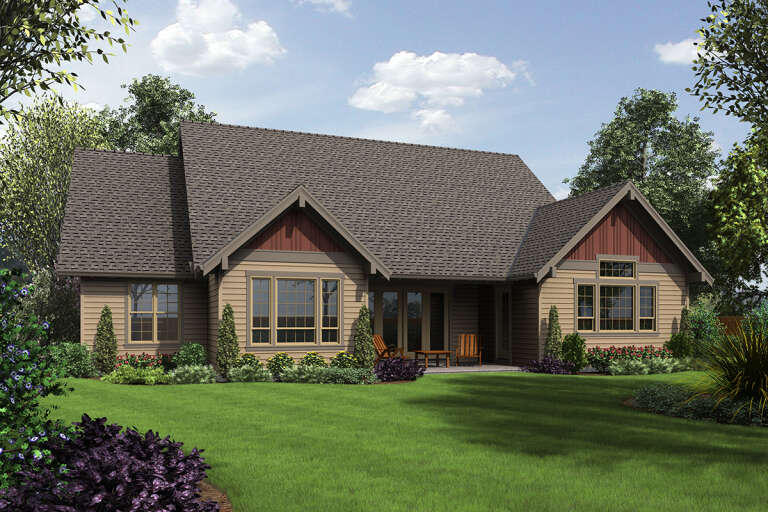 Craftsman House Plan #2559-00890 Elevation Photo
