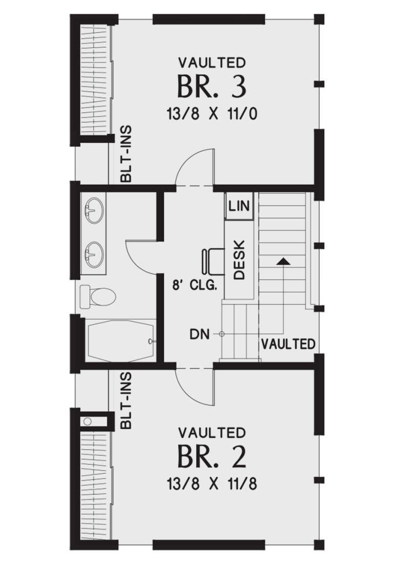 House Plan House Plan #24847 Drawing 2
