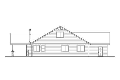 Craftsman House Plan #035-00872 Elevation Photo