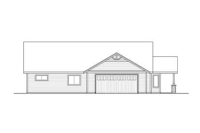 Craftsman House Plan #035-00872 Elevation Photo