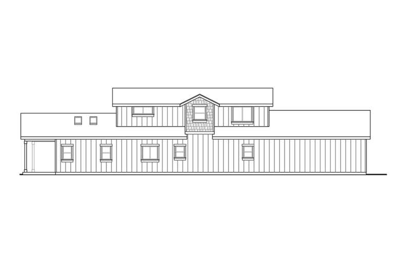Country House Plan #035-00874 Elevation Photo