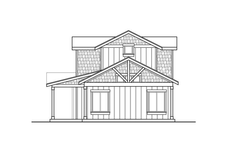 Country House Plan #035-00874 Elevation Photo