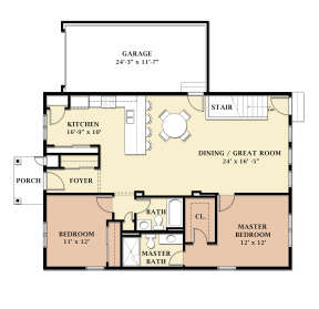 Main Floor for House Plan #2442-00001