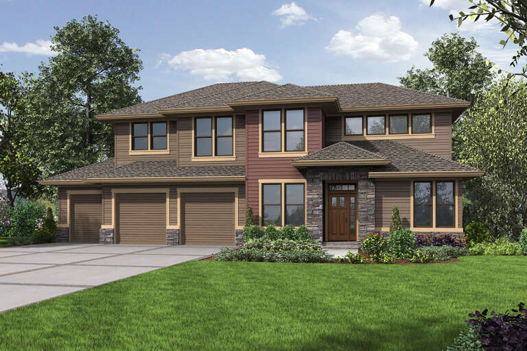 House Plan House Plan #24862 Front Elevation 