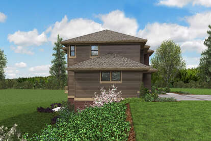 Prairie House Plan #2559-00895 Elevation Photo