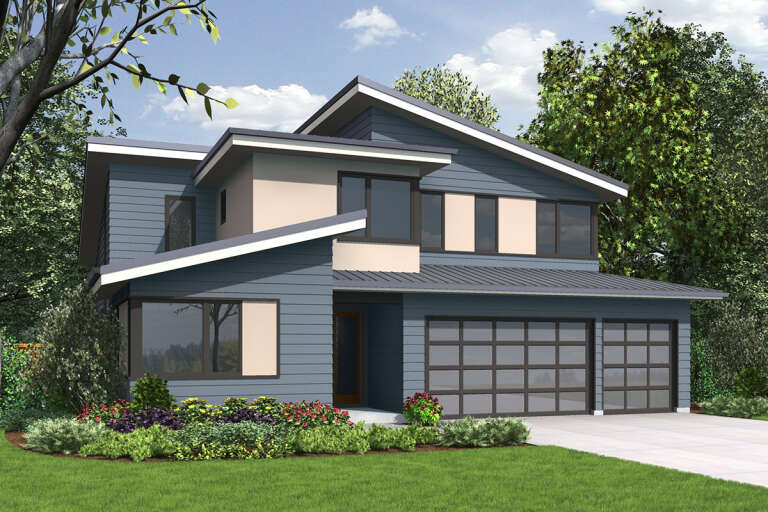 House Plan House Plan #24863 Front Elevation 