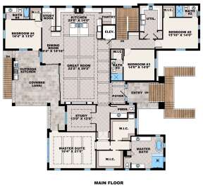 Main Floor for House Plan #1018-00288
