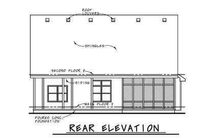 Craftsman House Plan #402-01662 Elevation Photo