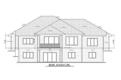 Craftsman House Plan #402-01664 Elevation Photo