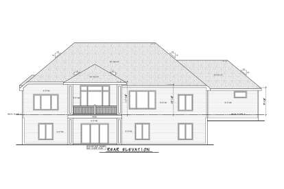 Traditional House Plan #402-01665 Elevation Photo