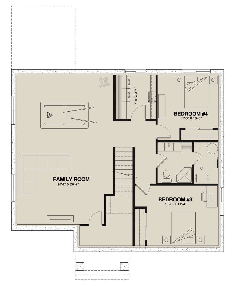 House Plan House Plan #24872 Drawing 2
