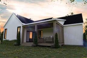 Modern Farmhouse House Plan #034-01281 Elevation Photo