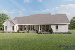 Modern Farmhouse House Plan #041-00233 Elevation Photo