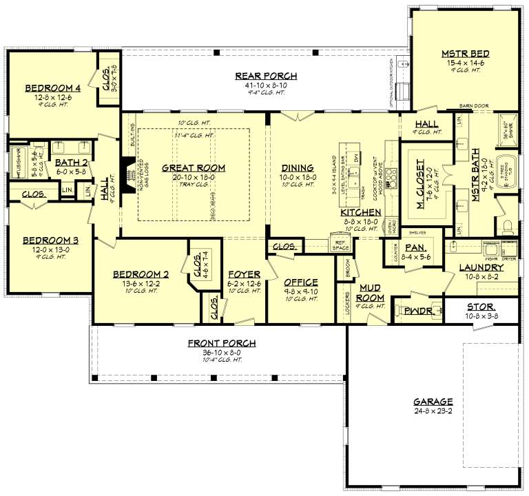 House Plan House Plan #24876 Drawing 1