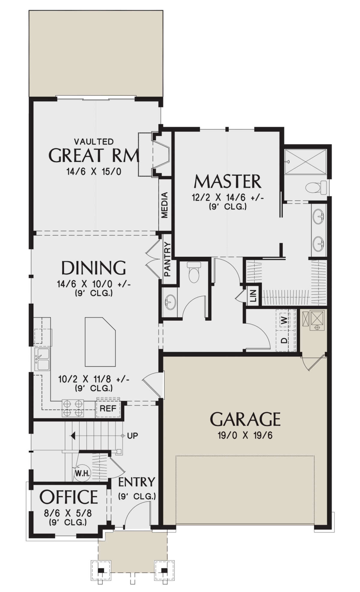 Main Floor for House Plan #2559-00898