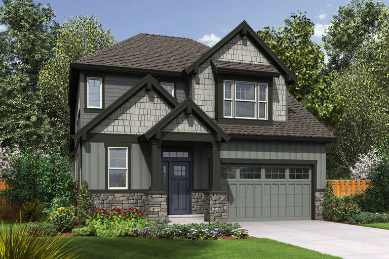House Plan House Plan #24880 Front Elevation 