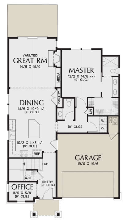 Main Floor for House Plan #2559-00899