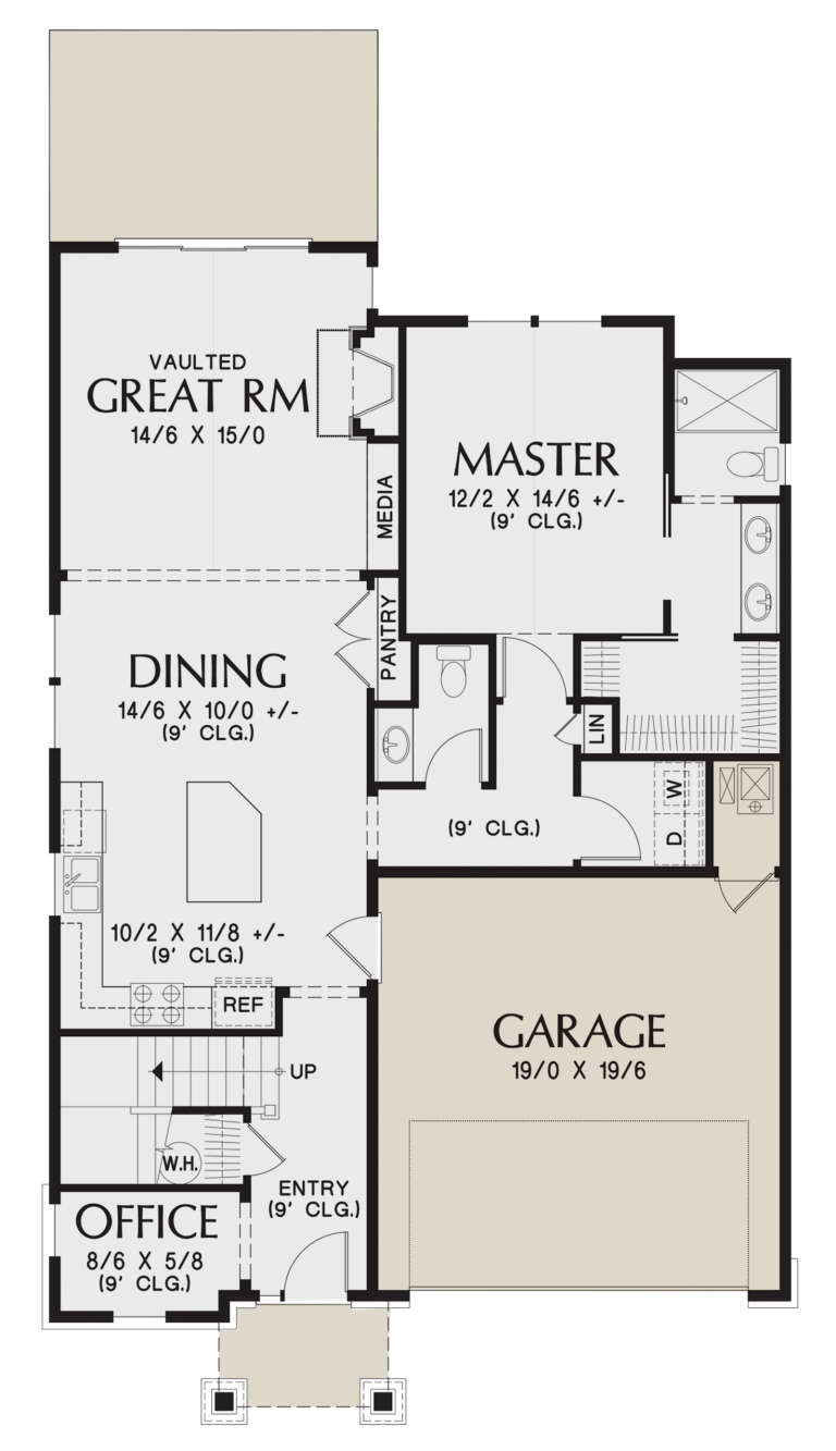 House Plan House Plan #24880 Drawing 1