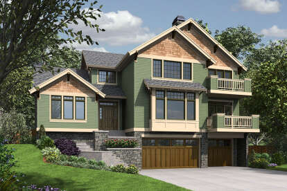 Craftsman House Plan #2559-00901 Elevation Photo