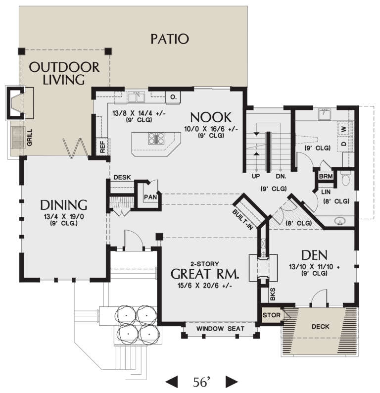 House Plan House Plan #24882 Drawing 1
