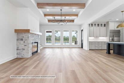 Modern Farmhouse House Plan #098-00326 Build Photo