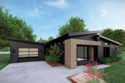Modern House Plan #8318-00169 Elevation Photo