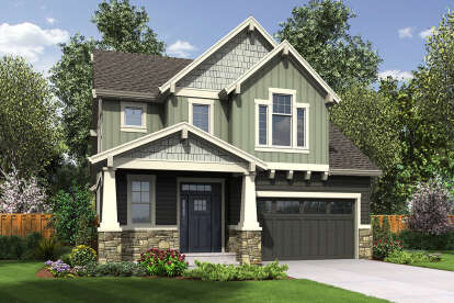 Craftsman House Plan #2559-00903 Elevation Photo