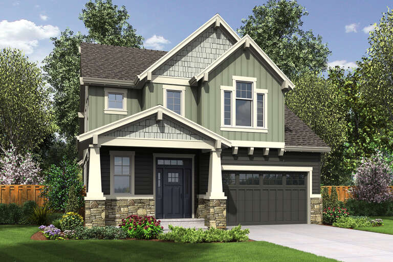 House Plan House Plan #24886 Front Elevation 