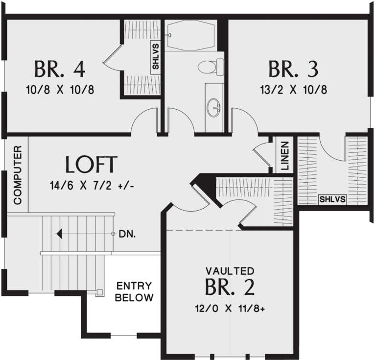 House Plan House Plan #24886 Drawing 2