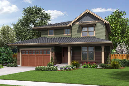 Craftsman House Plan #2559-00905 Elevation Photo