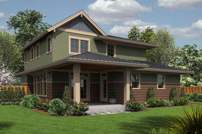 Craftsman House Plan #2559-00905 Elevation Photo