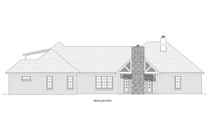 Craftsman House Plan #940-00251 Elevation Photo