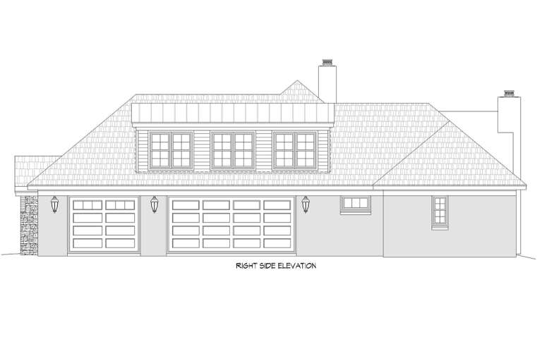 Craftsman House Plan #940-00251 Elevation Photo