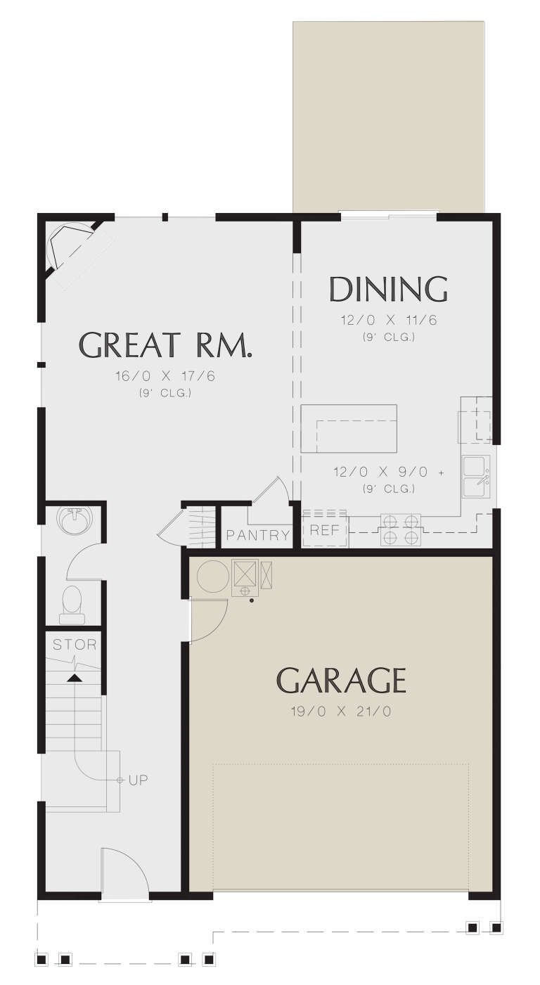 House Plan House Plan #24890 Drawing 1