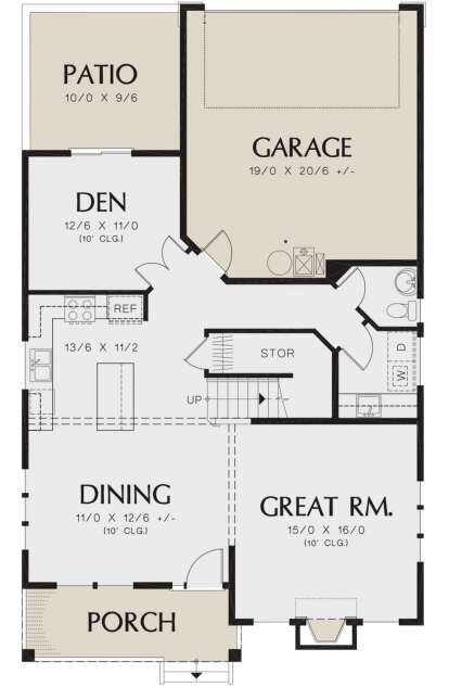 Main Floor for House Plan #2559-00908