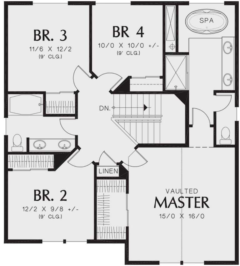 House Plan House Plan #24892 Drawing 2