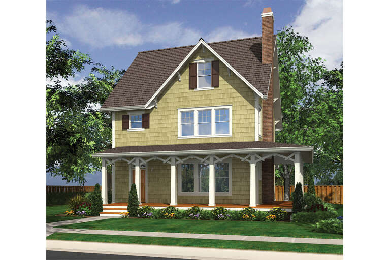 House Plan House Plan #24893 Front Elevation 