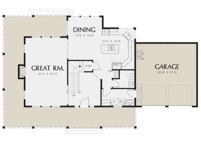 House Plan House Plan #24898 Drawing 1