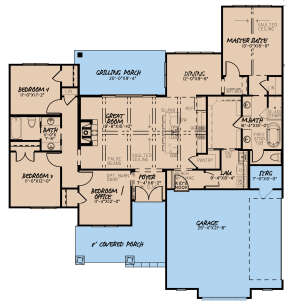 Main Floor for House Plan #8318-00170