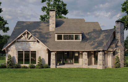 Craftsman House Plan #110-01070 Elevation Photo