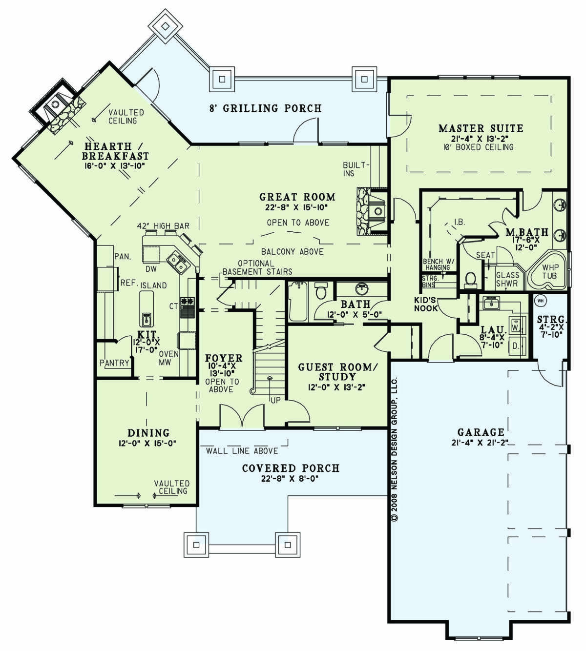 Main Floor for House Plan #110-01070