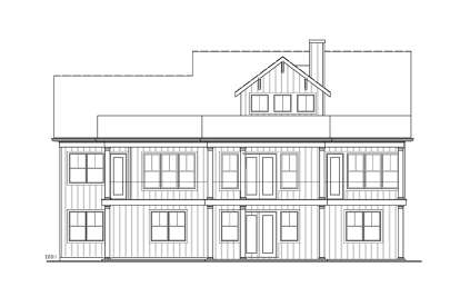 Modern Farmhouse House Plan #699-00283 Elevation Photo