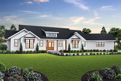 3 Bed, 3 Bath, 3064 Square Foot House Plan - #2559-00914