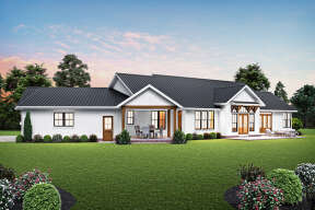 Modern Farmhouse House Plan #2559-00914 Elevation Photo