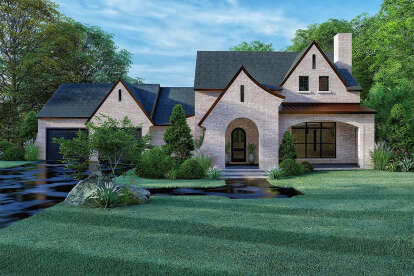 House Plan House Plan #24904 Front Elevation 